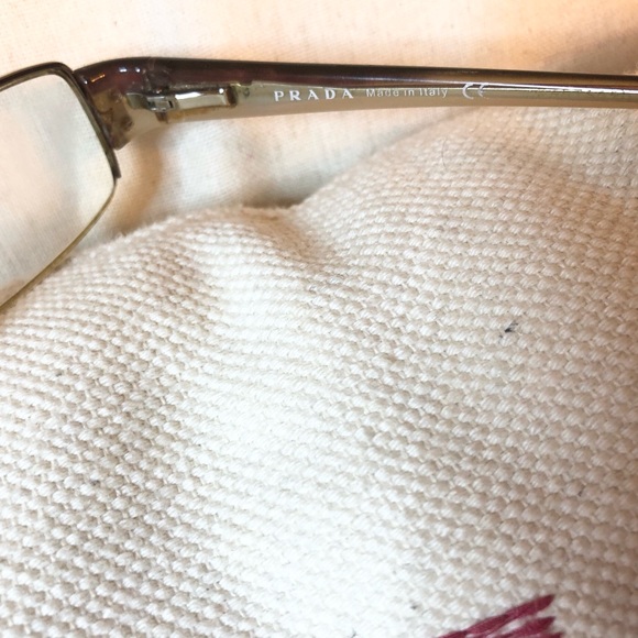 PRADA Eyeglass Frames w/Box & Prada Cloth - Picture 2 of 8